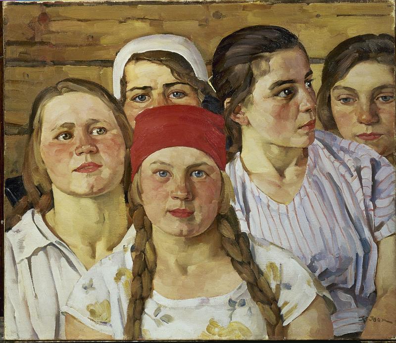 Комсомолки. Подмосковный молодняк.